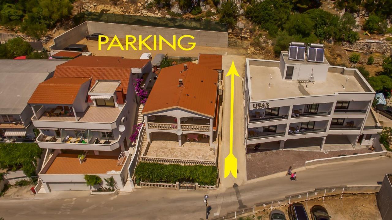 Libar Studio Apartments Baška Voda Eksteriør billede